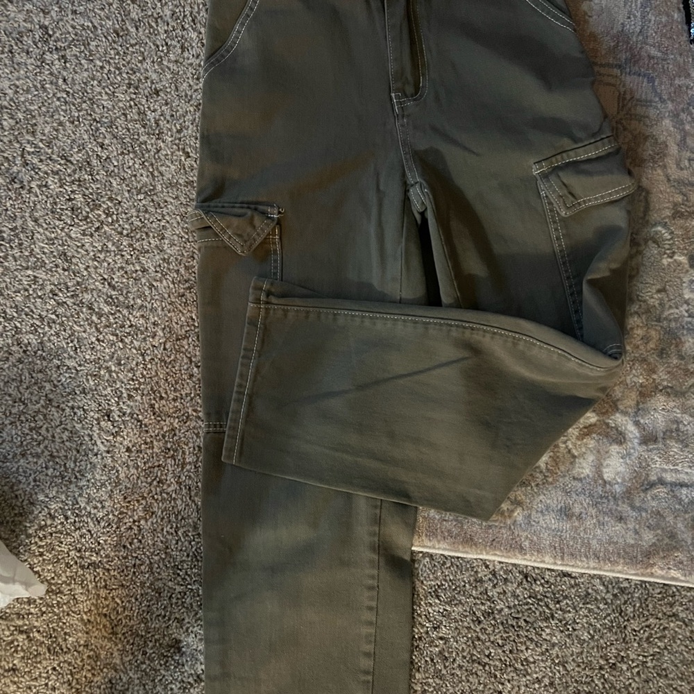 SHEIN Olive Cargo Pants